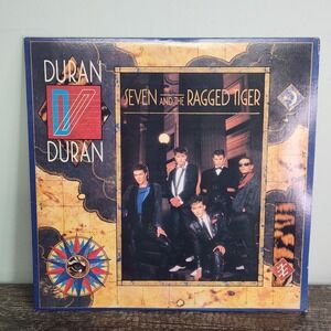 Vtg Duran Duran Seven and the Ragged Tiger Vinyl LP 1983‎ Capitol Records